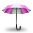 Umbrella Pink Icon